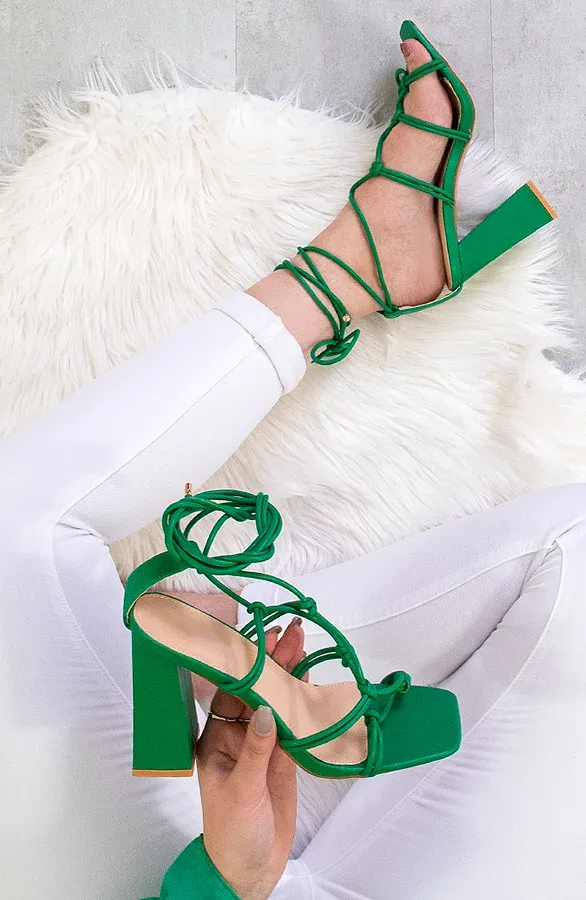 Strik Heels Bright Green