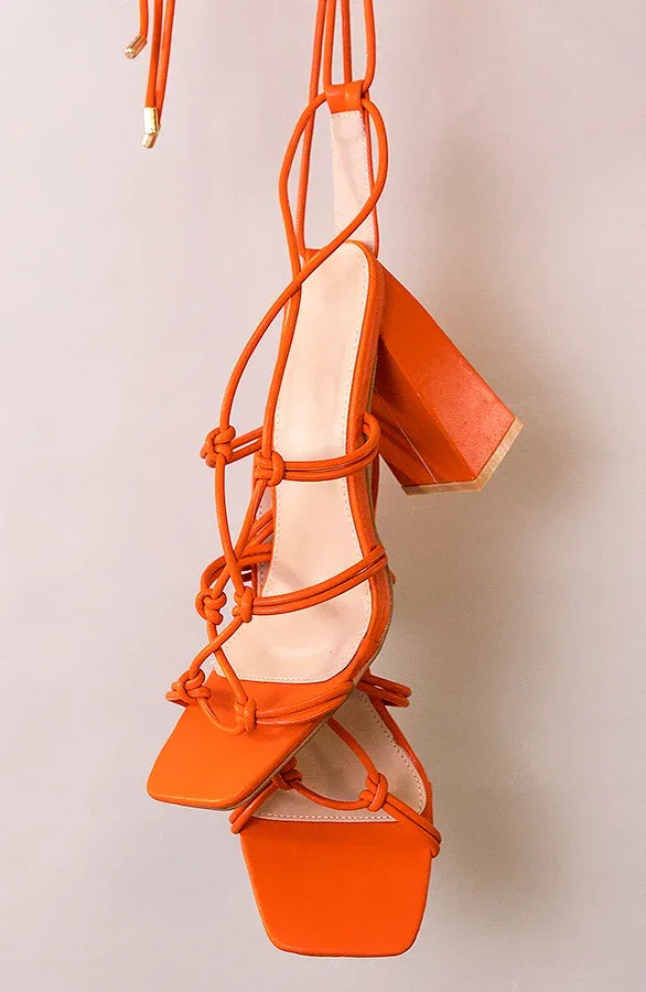 Strik Heels Oranje