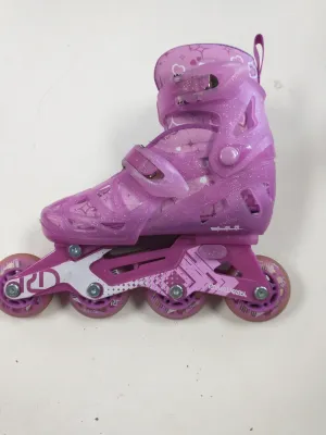 Used Roller Derby Girls Adjustable Inline Skates (Size 12-1)