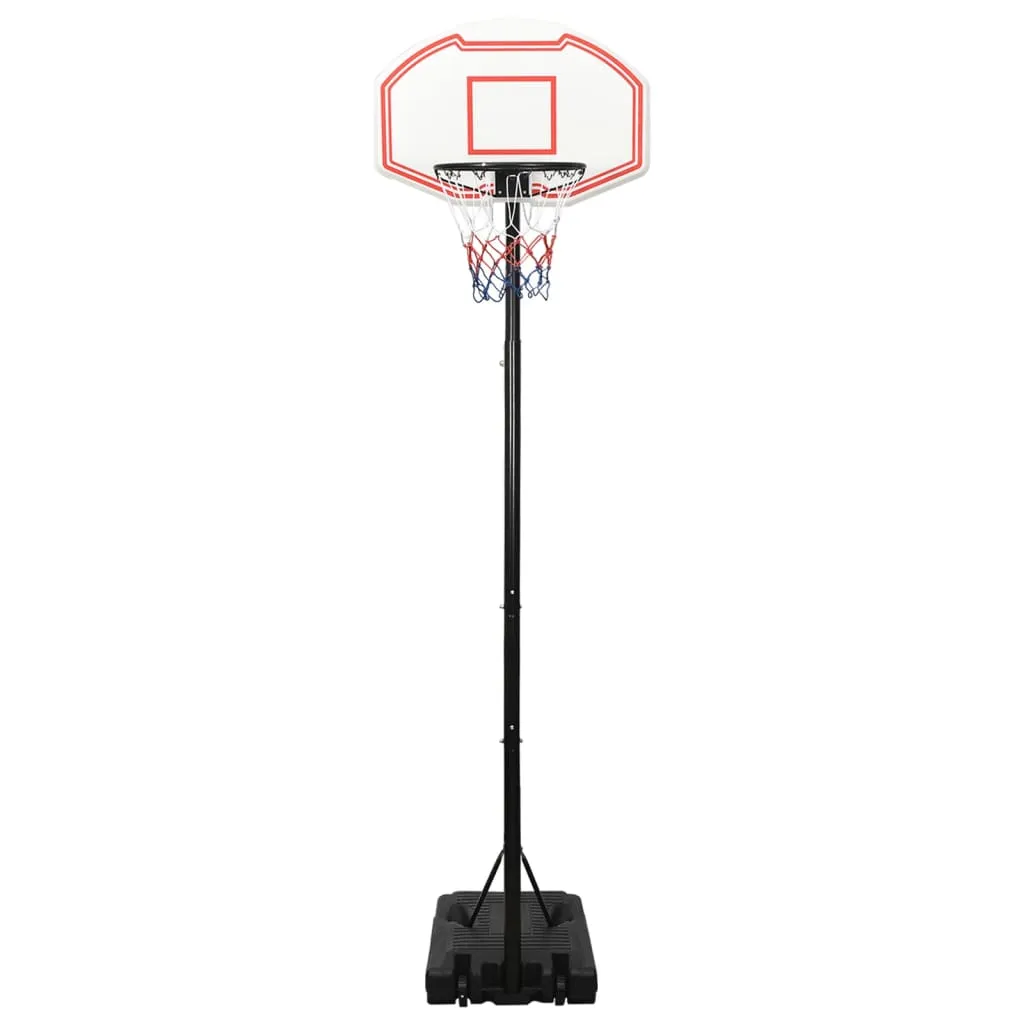 vidaXL Basketball Stand White 282-352 cm Polyethene