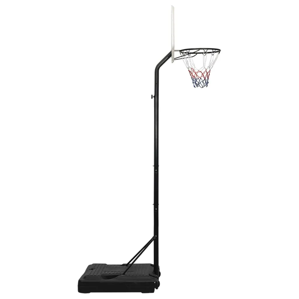 vidaXL Basketball Stand White 282-352 cm Polyethene