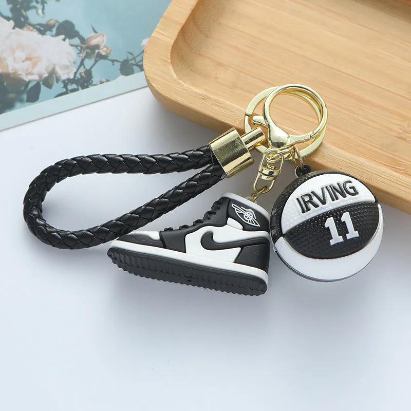 Wholesale  key chain pendant basketball shoes car key chain bag ornaments