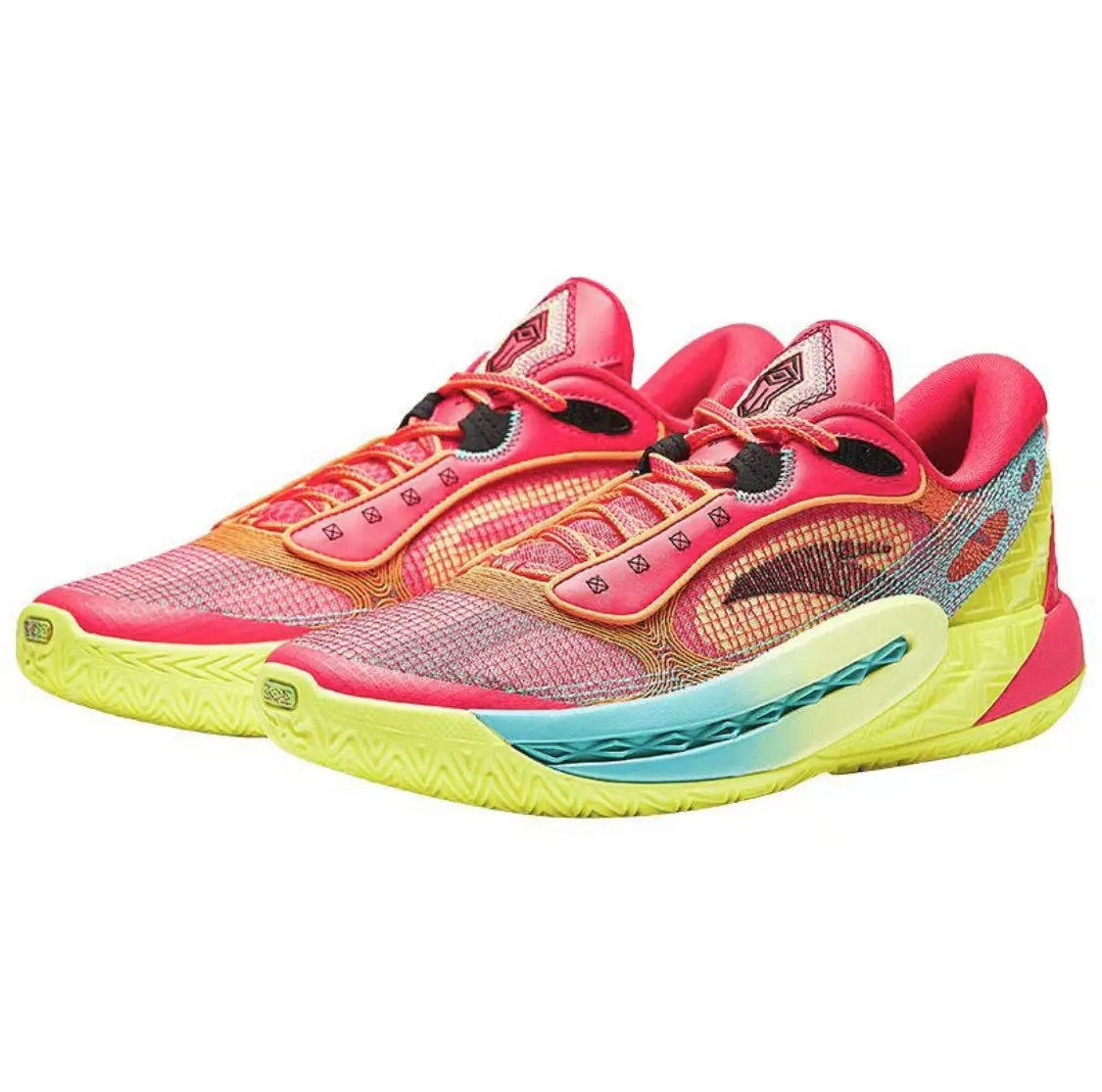 （Women & Men）Anta Shock Wave 6 - Red/Yellow