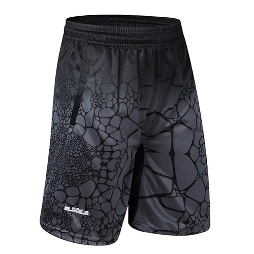 Yuerlian 2017 New Elastic Basketball Shorts WITH POCKETS!